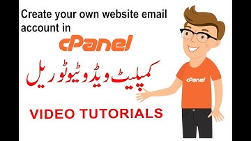 how to create email account and configure it on Cpanel complete video tutorial in Hindi | Urdu