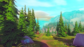 Dreamscape: Mountains  Stylized Open-World Environment for Unity