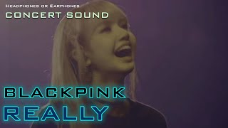 🔈  [CONCERT SOUND]  BLACKPINK - Really