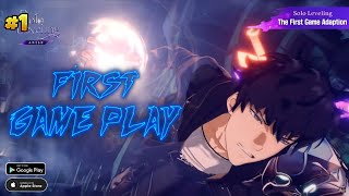 Solo Leveling Arise Global Launch GamePlay Walkthrough Chapter 1 ( Android)