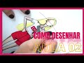 Como desenhar cabelo Loiro | Desenho de moda passo a passo