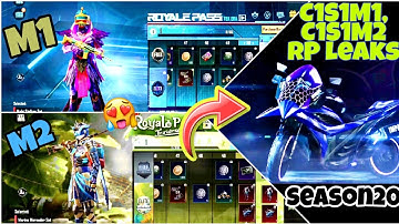 C1S1M1 and M2 Full RP trailers and rewards leaks | S20 RP rewards  | soulman #bgmi #c1s1m1 #soulman