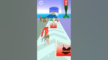 BUILD A QUEEN 👑 GAME MOBILE ( ANDROID,IOS ) LEVEL #3 | GAMEPLAY ANIMATION #SHORTS #BARBIE #GIRL 🔥🎮