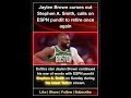 Jaylen Brown curses out Stephen A. Smith, calls on ESPN pundit to retire once again
