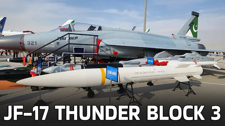 PAF JF-17 Block 3 armed with PL-15 BVR & CM-400AKG at Dubai Airshow 2025