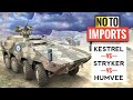 TATA Kestrel vs US Stryker & Humvee | No To Imports - DRDO Kestrel Vs US Stryker