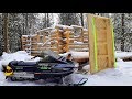 Antique Logging Tongs & Sawmill Sled Construction / Log Cabin Update- Ep 11.2