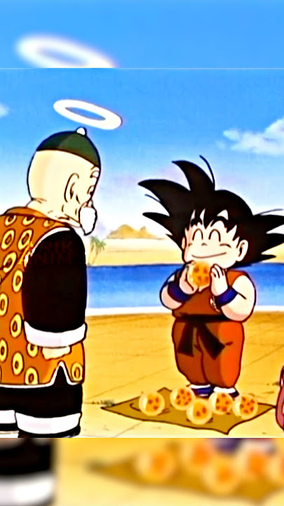 Goku Shows Gohan His 4 Star Ball!