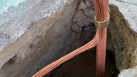 Cọc tiếp địa cho chống sét lan truyền hệ thống điện Năng Lượng Mặt Trời - Tự thi công