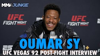 Oumar Sy Happy With Victory but ‘Still Has a Lot to Show Division’ | UFC Vegas 92