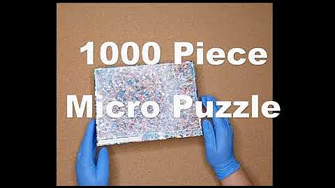1000 Piece Micro Puzzle Part 1