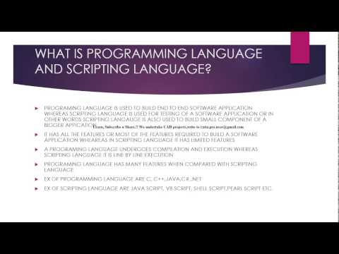 VB SCRIPTING ESSENTIALS IN CATIA V5|INTRODUCTION; PROGRAMMING & SCRIPTING LANGUAGE