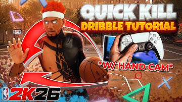 NEW #1 ULTIMATE DRIBBLE TUTORIAL ON SEASON 3 FOR BEGINNERS W/HANDCAM! HOW TO QUICK KILL* ON NBA 2K26