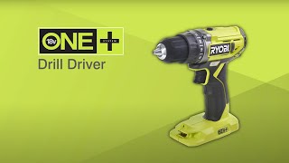 Ryobi ONE+ 18V Cordless Drill Driver Introduction [R18DD2]