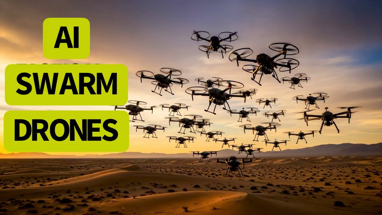How AI Swarm Drones work ? - YouTube