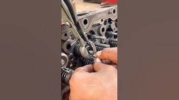 Fastest Engine Head Valve Lock fitting #automobile #shortsfeed #tools #ideas #mechanic