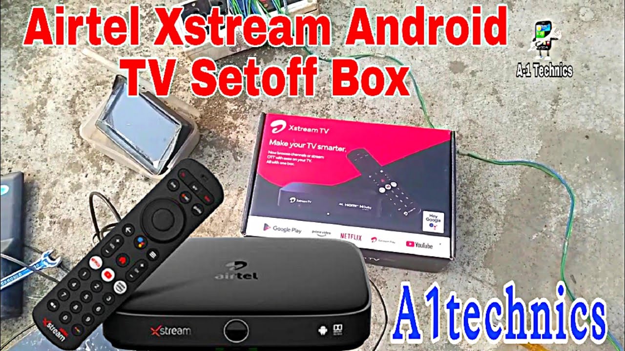 Airtel Android TV Setoff Box with pay channels Hindi Bangla Cartoons ...