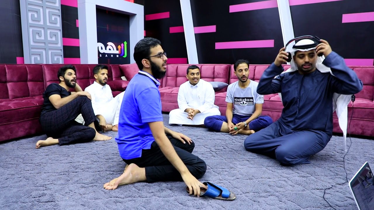 فلوق |  تحدي السماعة ضحك×ضحك مع نجوم  برنامج سهم