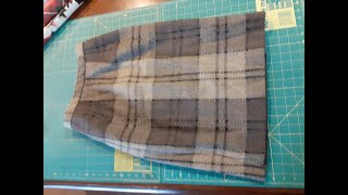 Vintage Wool Skirt Alteration