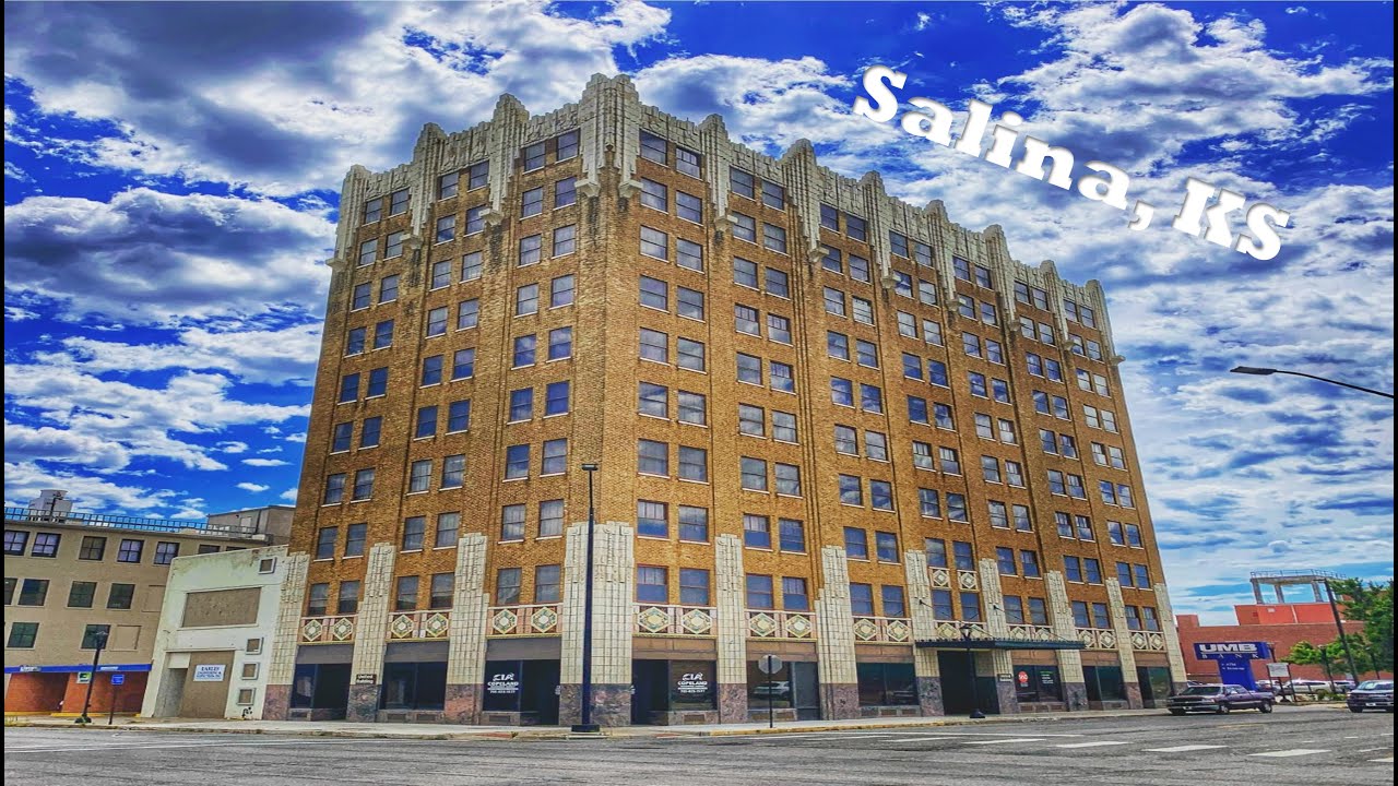 Salina, KS: Wandering Walks of Wonder Slow TV Walking Tour 4K