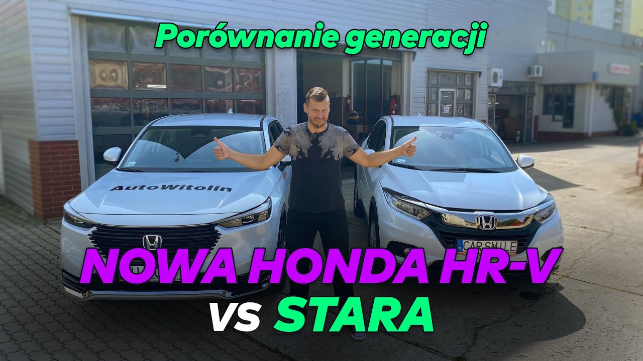 Nowa Honda HR-v vs poprzednia wersja! | Test 2022