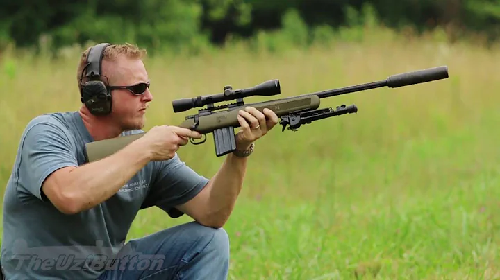 Suppressed Mossberg MVP .223 Bolt Action Rifle