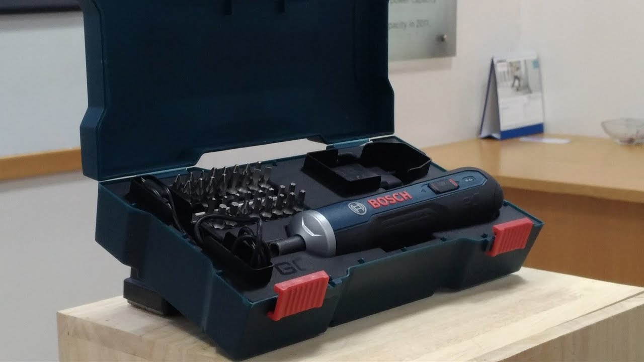 Bosch GO The Only Smart Screwdriver. A Simple Push. A Perfect Finish