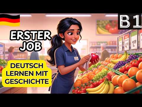 B1 Deutsch Story | Annas erster Arbeitstag in Deutschland 🇩🇪