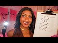 Asmr  detailed eyebrow appointment microblading face analysis whispered roleplay for sleep