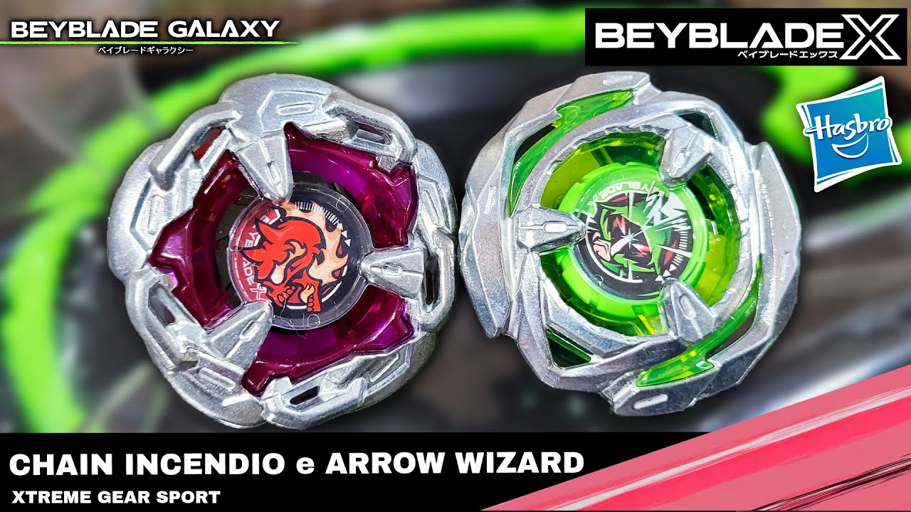 Análise CHAIN INCENDIO 5-60HT e ARROW WIZARD 4-60N [Beyblade X Hasbro ...