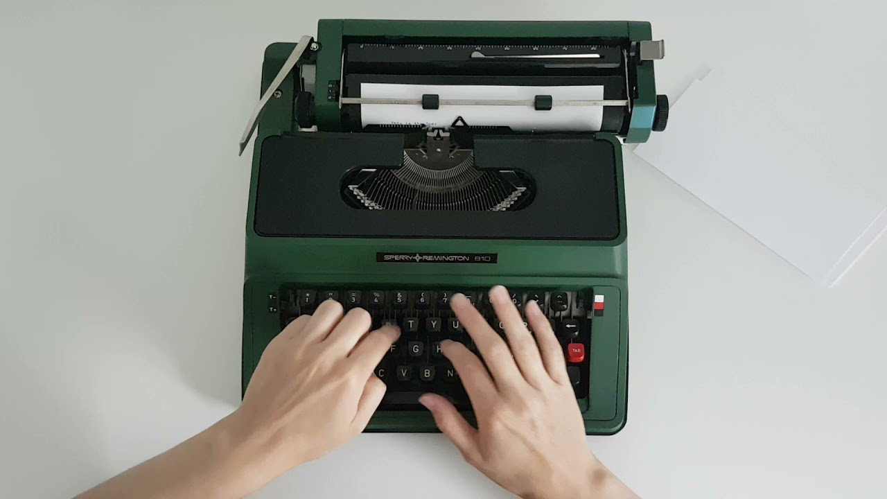 Tony's Typewriters - Sperry Remington 810