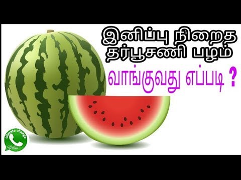 31. How to pick a good watermelon, tips & tricks, perfect & sweetly watermelon, ripe & organic