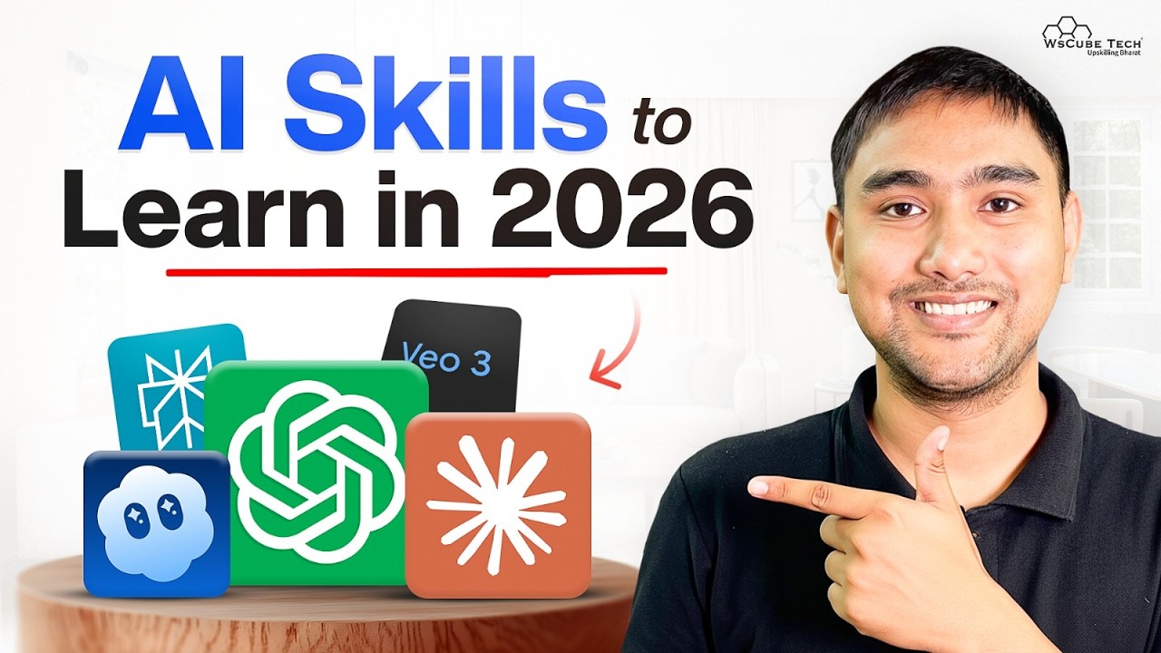 9 AI Skills That’ll Make You IRREPLACEABLE in 2026 - YouTube
