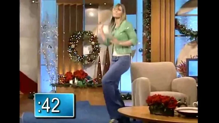 Jessica Biel - Nice Dance On Ellen Degeneres!