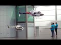 BIG SCALE INDOOR RC HELI TANDEM FLIGHT// 2 HELIS IN ONE INDOOR PRESENTATION// Robin Adamschak