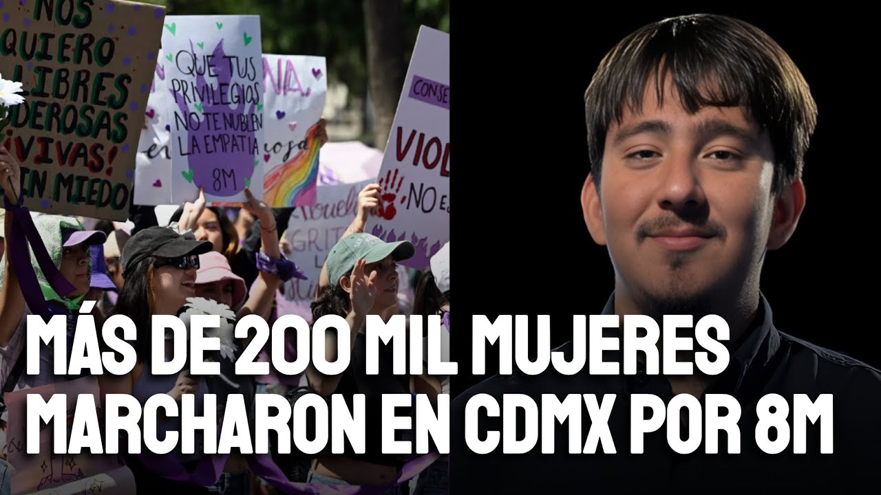 Más de 200 mil mujeres marcharon en la CDMX por el Día Internacional de ...