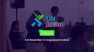 UN Datathon 2023 promotion video 1