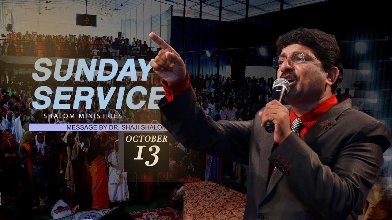 Sunday Service Shalom Online Church Dr. Shaji Shalom 900 AM 13