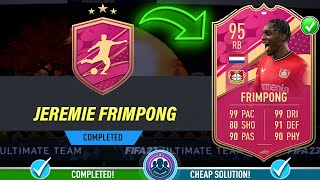 95 Premium FUTTIES Jeremie Frimpong SBC Completed - Cheap Solution & Tips - Fifa 23