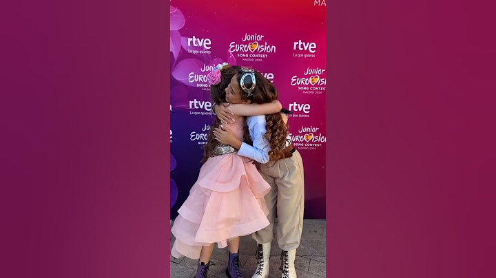 Chloe DelaRosa (🇪🇦 JESC 2024) and Sandra Valero (🇪🇦 JESC 2023)