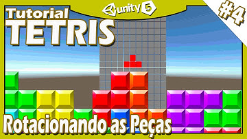 Desenvolvimento de Games: Unity 5 - TETRIS #4 - Rotacionando as Peças!! =]