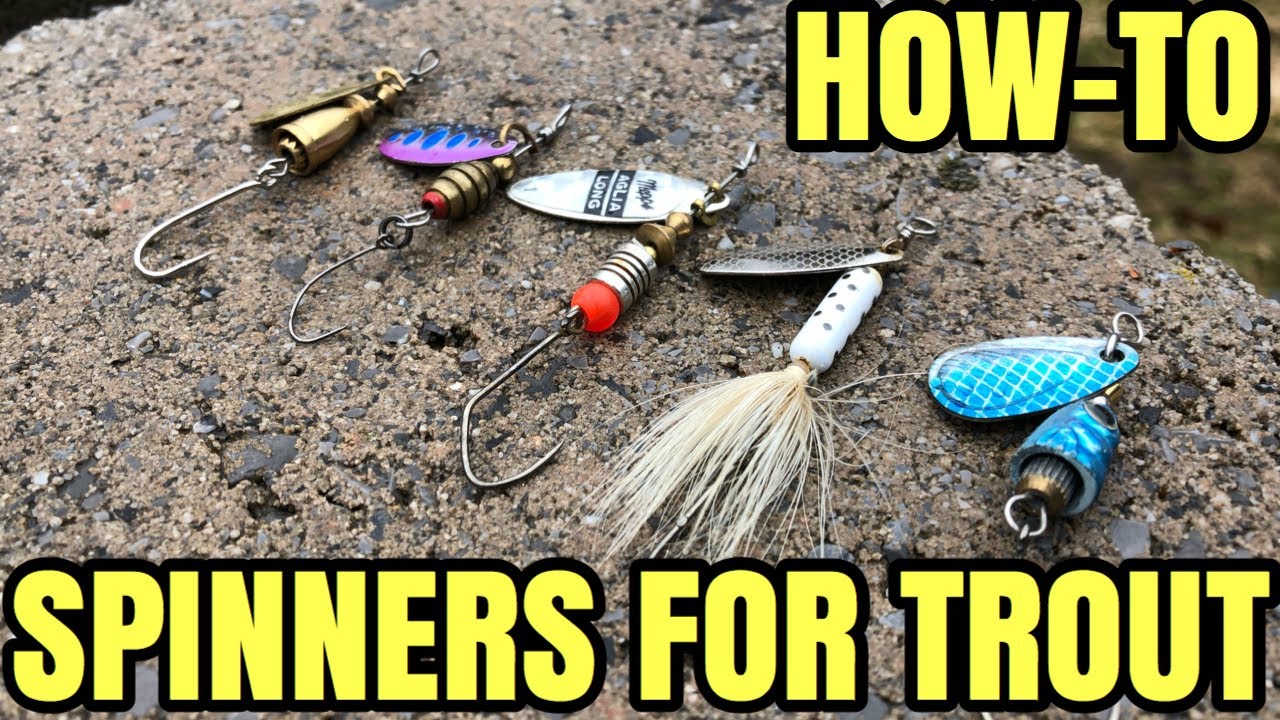 HOW TO FISH SPINNERS FOR TROUT - TIPS & TRICKS for SUCCESS 