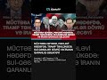 MÜCTƏBA QEYBDƏ, PƏHLƏVİ HƏDƏFDƏ, TRAMP TƏHLÜKƏDƏ SUİ QƏSDLƏR DÖVRÜ VƏ İRANIN QARANLIQ GƏLƏCƏYİ