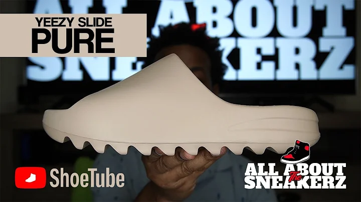 YEEZY SLIDE 'PURE' UNBOXING & REVIEW!!