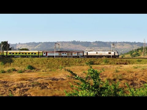 22109 MUMBAI LTT - HAZRAT NIZAMUDDIN AC SF Express !!