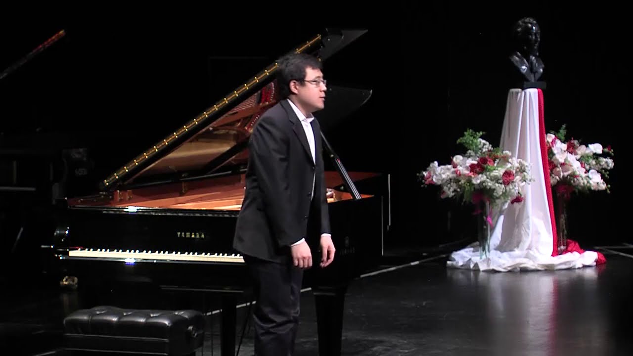 Shijun Wang Preliminaries, 2015 Nat'l Chopin Comp - YouTube