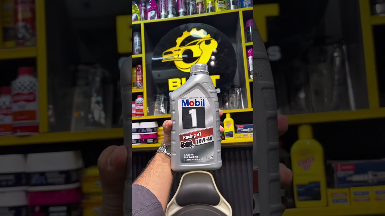 Motul vs Mobil 1 10W-40 🏍️ Honda 125 & Yamaha Ke Liye Best? #Motul #Mobil1 #Shorts