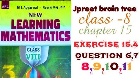 class 8 #mlaggarwal  chapter 15 #mensuration #notes  exercise 15.4 question 6,7,8,9,10,11#maths