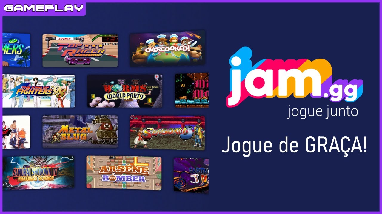 JAM.gg - A Plataforma Gratuita de Jogos Retrô
