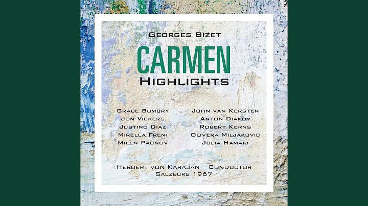 Carmen, Akt II: Nie! Tu ne m'aimes pas!